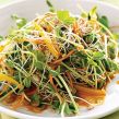 Salad cải mầm dầu giấm oliu