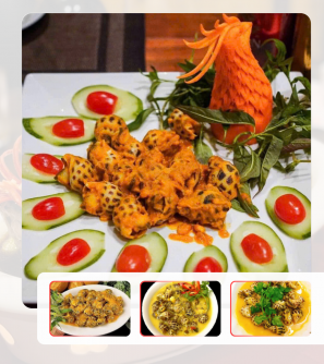 Ốc hương sốt trứng mặn