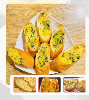 Bánh mì nướng bơ tỏi 