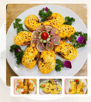 Tôm hùm sốt phô mai bỏ lò