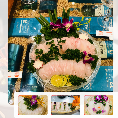 Cá song Sashimi