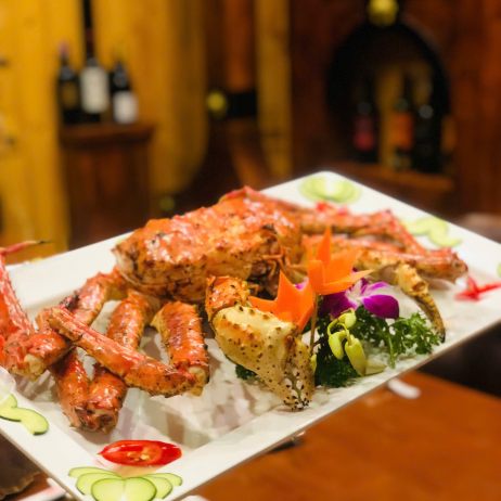 Cua hoàng đế hấp 