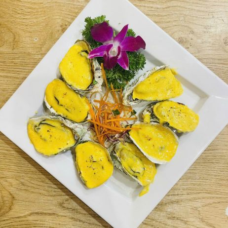 Hàu nướng phomai