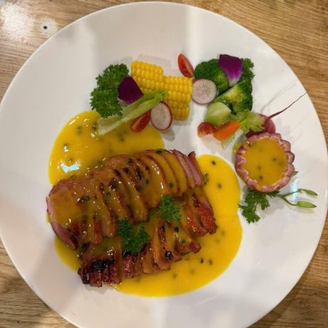 Lườn vịt áp chảo