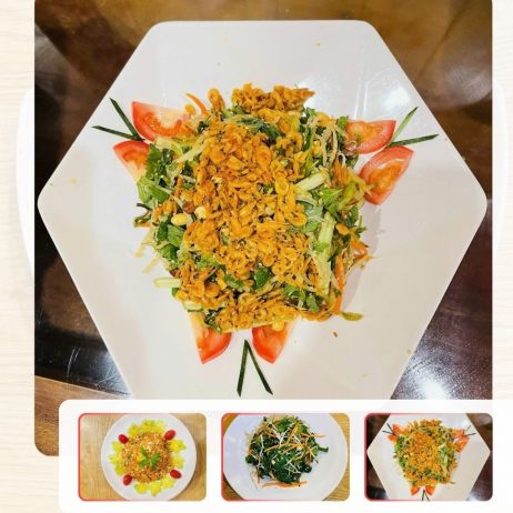 Nộm rau muống tép