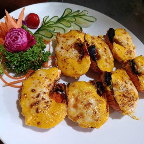 Tôm hùm sốt phô mai bỏ lò