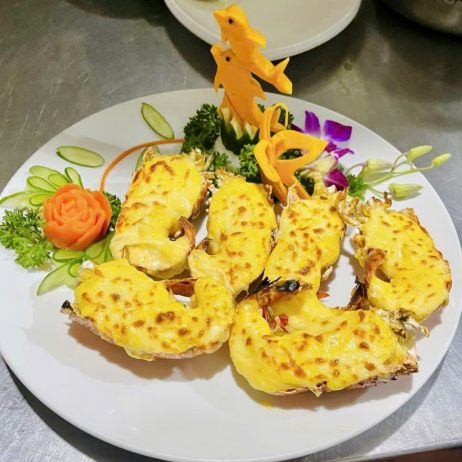 Tôm hùm sốt phô mai bỏ lò