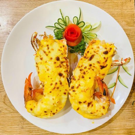 Tôm hùm sốt phô mai bỏ lò