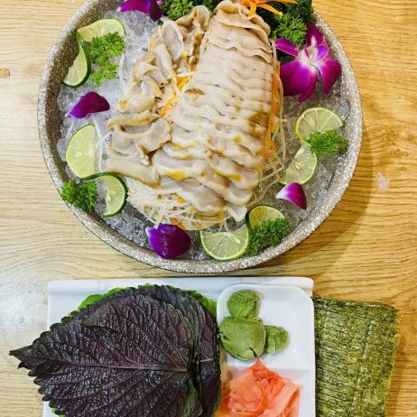 Tu hài Canada Sashimi