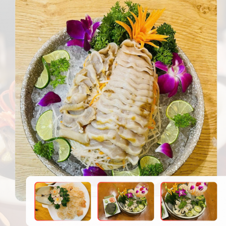 Tu hài Canada Sashimi