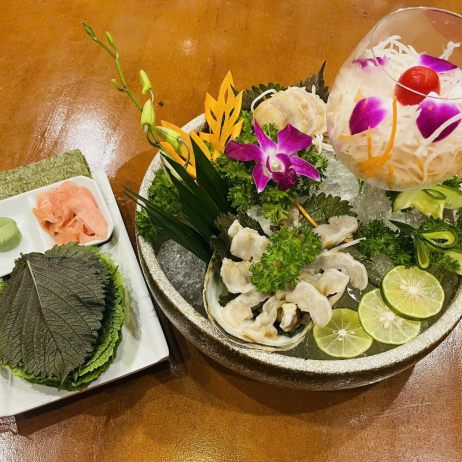 Tu hài Canada Sashimi