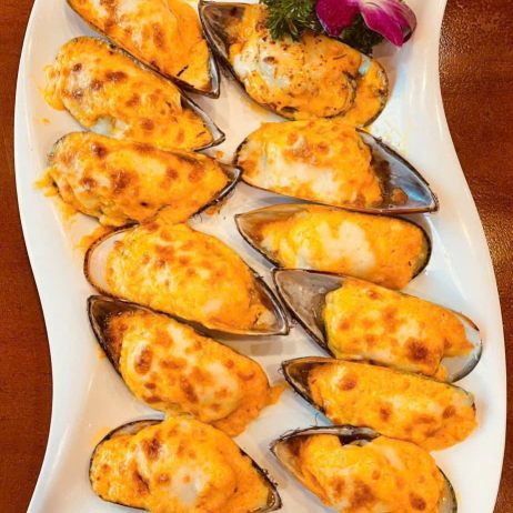 Vẹm Newzeland nướng phô mai 